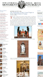 Mobile Screenshot of newliturgicalmovement.org